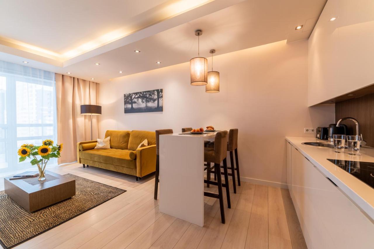 Platinum Towers E-Apartments Varsovia Exterior foto
