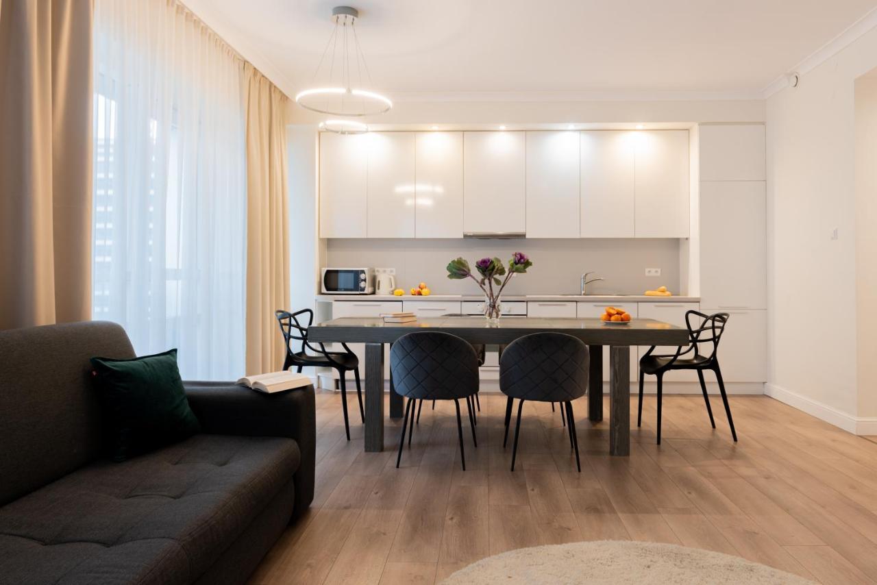 Platinum Towers E-Apartments Varsovia Exterior foto