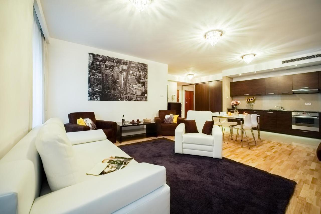 Platinum Towers E-Apartments Varsovia Exterior foto
