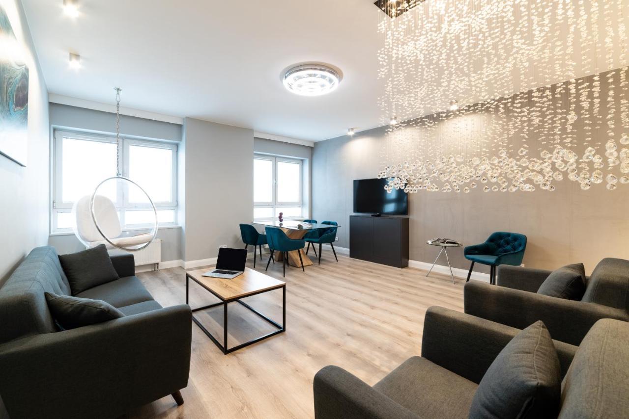 Platinum Towers E-Apartments Varsovia Exterior foto