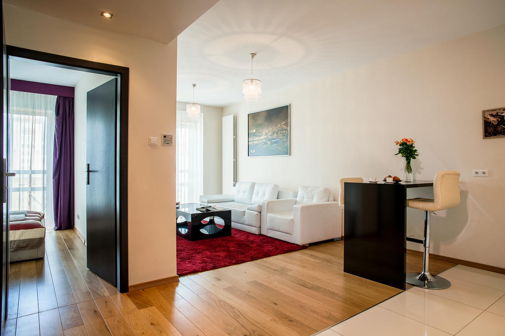 Platinum Towers E-Apartments Varsovia Habitación foto