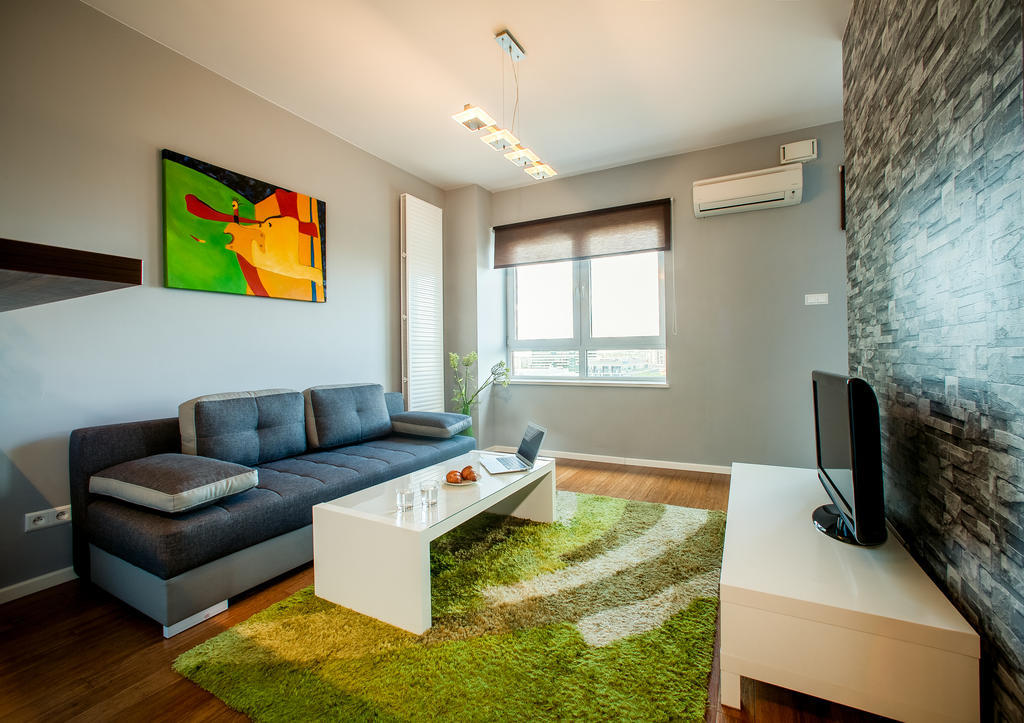 Platinum Towers E-Apartments Varsovia Habitación foto